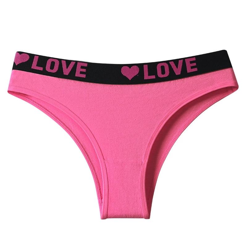 6PCS Women's Panties Sexy Breathable Cotton Underwear Female Comfort Lingerie Low Waist Pantys Soft Ladies Briefs XS-L