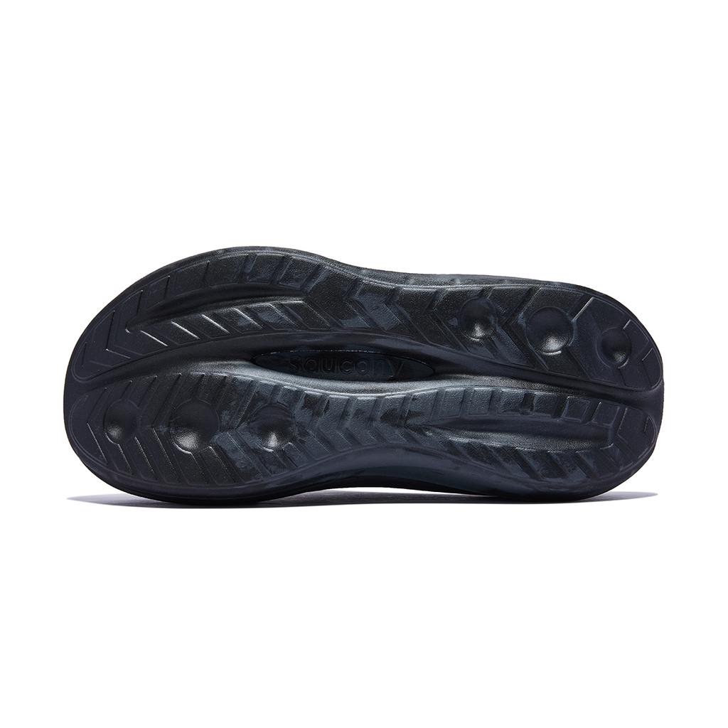 SAUCONY Cradle 3 Versatile Comfortable Slide Sandals Unisex Sandals Black Gray White S28283-6