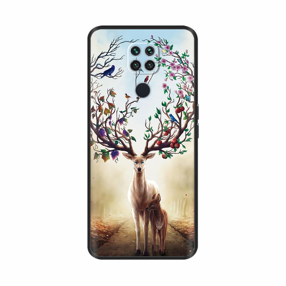 Case For Xiaomi Redmi Note 9 Case Soft Black Silicon Back Cover For Redmi Note9 Cover Redmi Note 9 Case Funda Coque Bumper Shell