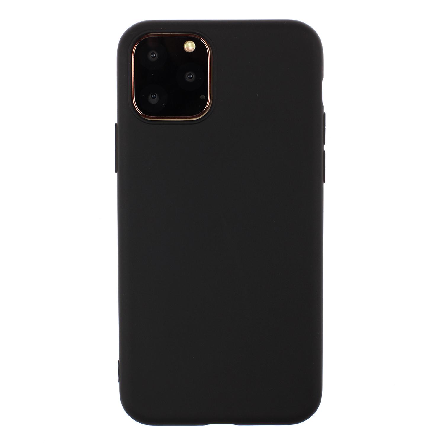 

TPU Mobile Phone Cover For iPhone 15 Pro,Anti-Scratch Phone Shell Matte Design Phone Case Black