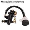 NEW Motorcycle Rear Brake Master Cylinder Pump ATV Dirt Bike Hydraulic Refit For Ninja ZX6 ZX7 ZX6R ZX6RR ZX7R