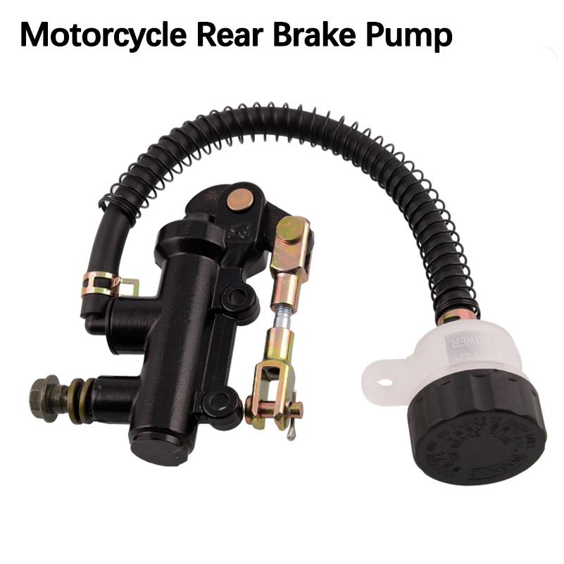 NEW Motorcycle Rear Brake Master Cylinder Pump ATV Dirt Bike Hydraulic Refit For Ninja ZX6 ZX7 ZX6R ZX6RR ZX7R