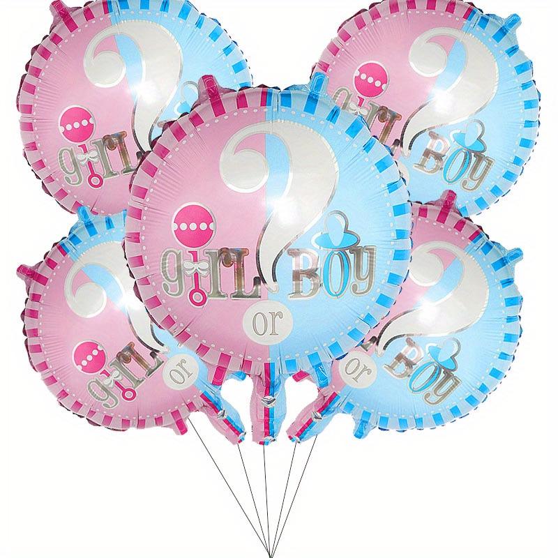 36" Black Gender Reveal Balloon - Baby Reveal Party Decoration