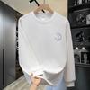 Long Sleeve Casual Men'S T-Shirt Pure Cotton High Quality Sweater Handsome Literary Versatile Bottom Top