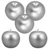 5Pcs Imitation Apples Foams Artificial Apples Decor Kitchen Photography Prop Decorative Fake Fruit Display Props