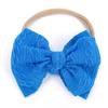 Baby Girls Bowknot Headband Elastic Princess Nylon Hair Bands Hair Accessories