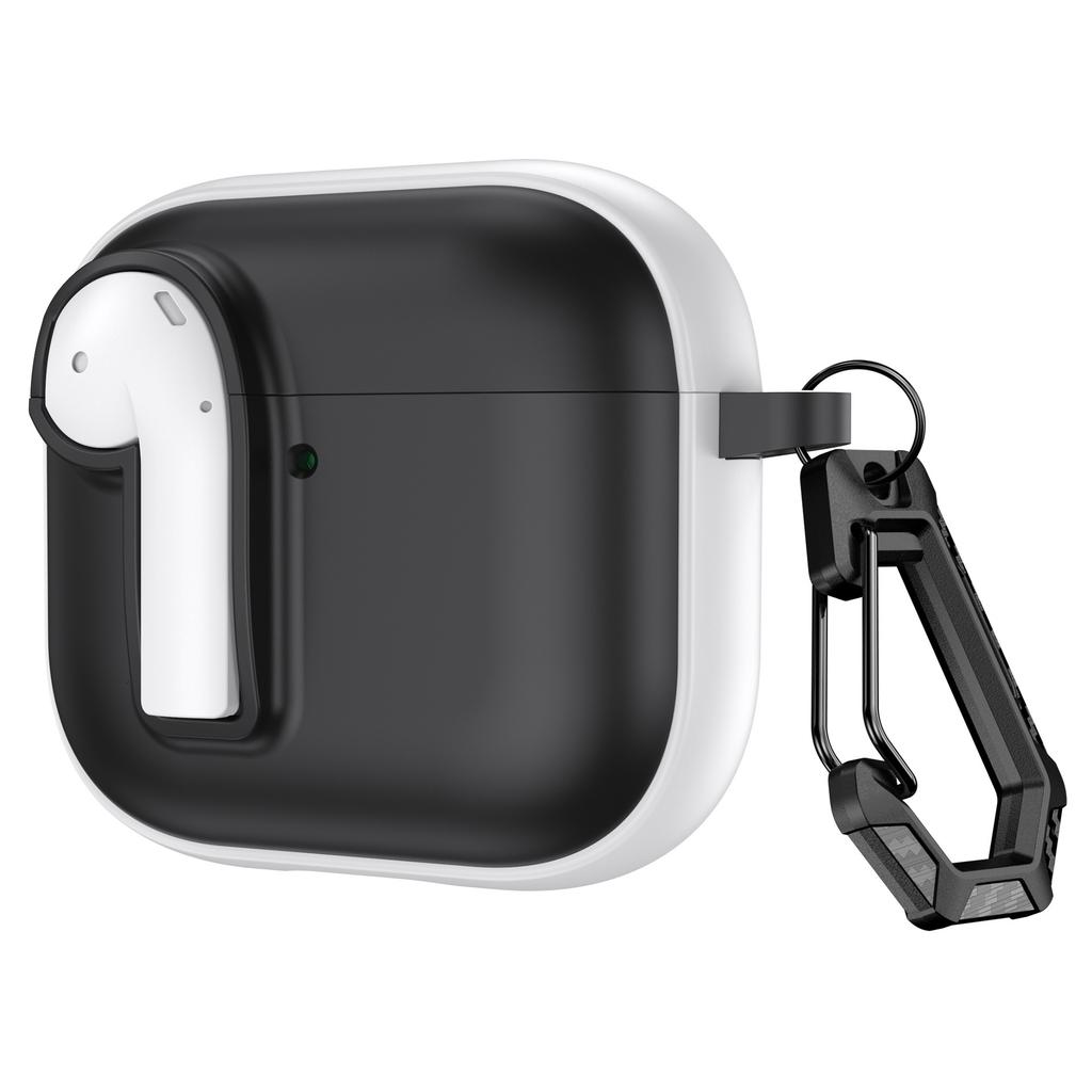 Applicable Apple AirPods 1 protective case with lock switch creative headset Bluetooth case Pro1 soft anti-drop case