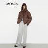 MO&Co. 2024 Winter Detachable Hood Puff Down Jacket
