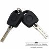 Front Left Driver Side Door Lock Cylinder With 2 Keys For 2012- VW Passat
