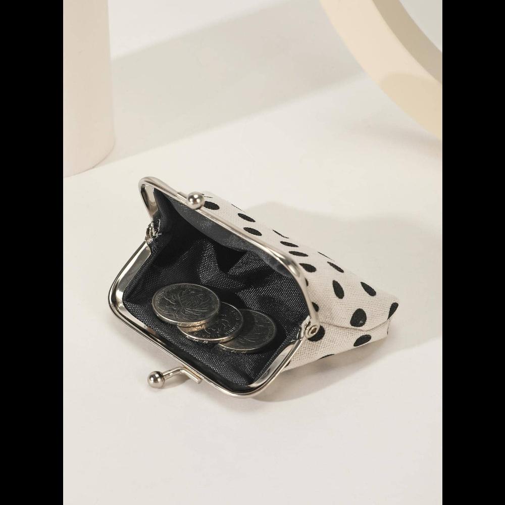 Polka Dot Graphic Wallet Women's Stylish & Versatile Fashion For Birthday Gift For Gift White-Collar Workers For Male For Female For Women Wallet