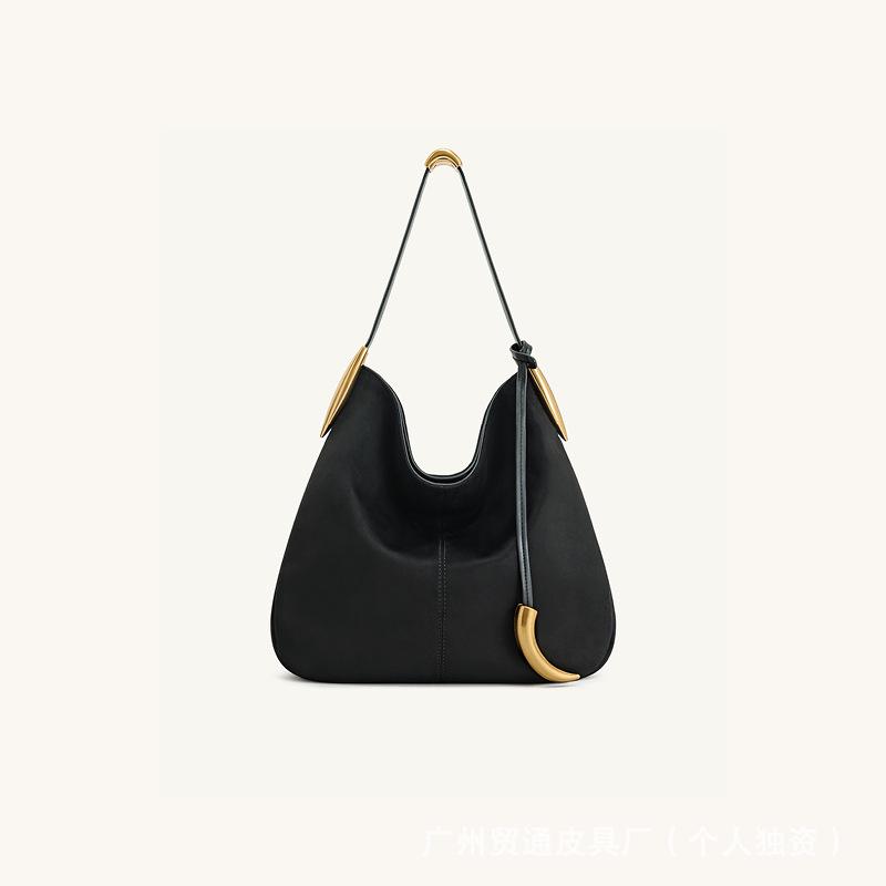 

JWPEI Nina Hobo Tote - Сумка-хобо большой вместимости на плечо для женщин чёрный