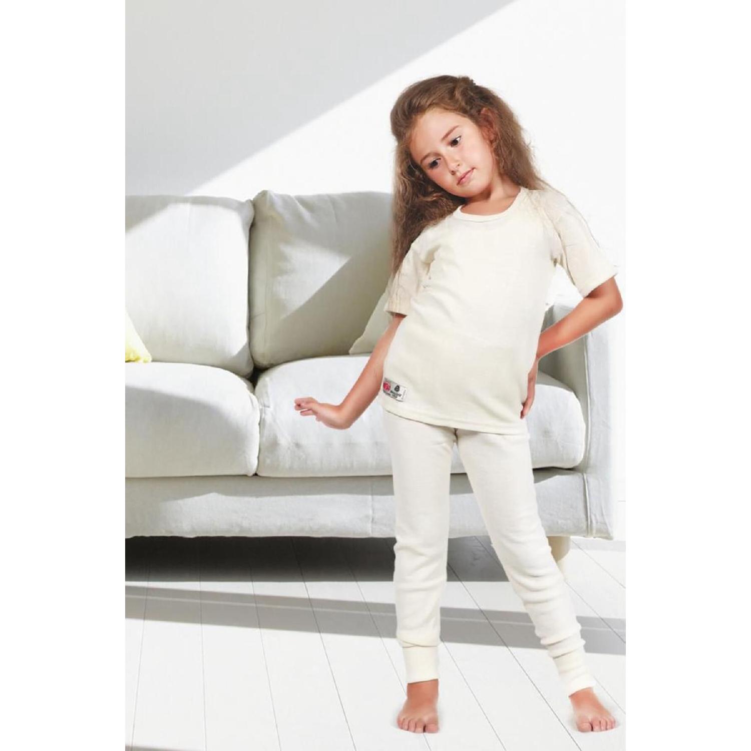 

Safyn Kids Майка с короткими рукавами 1-2 Yaş кремовый