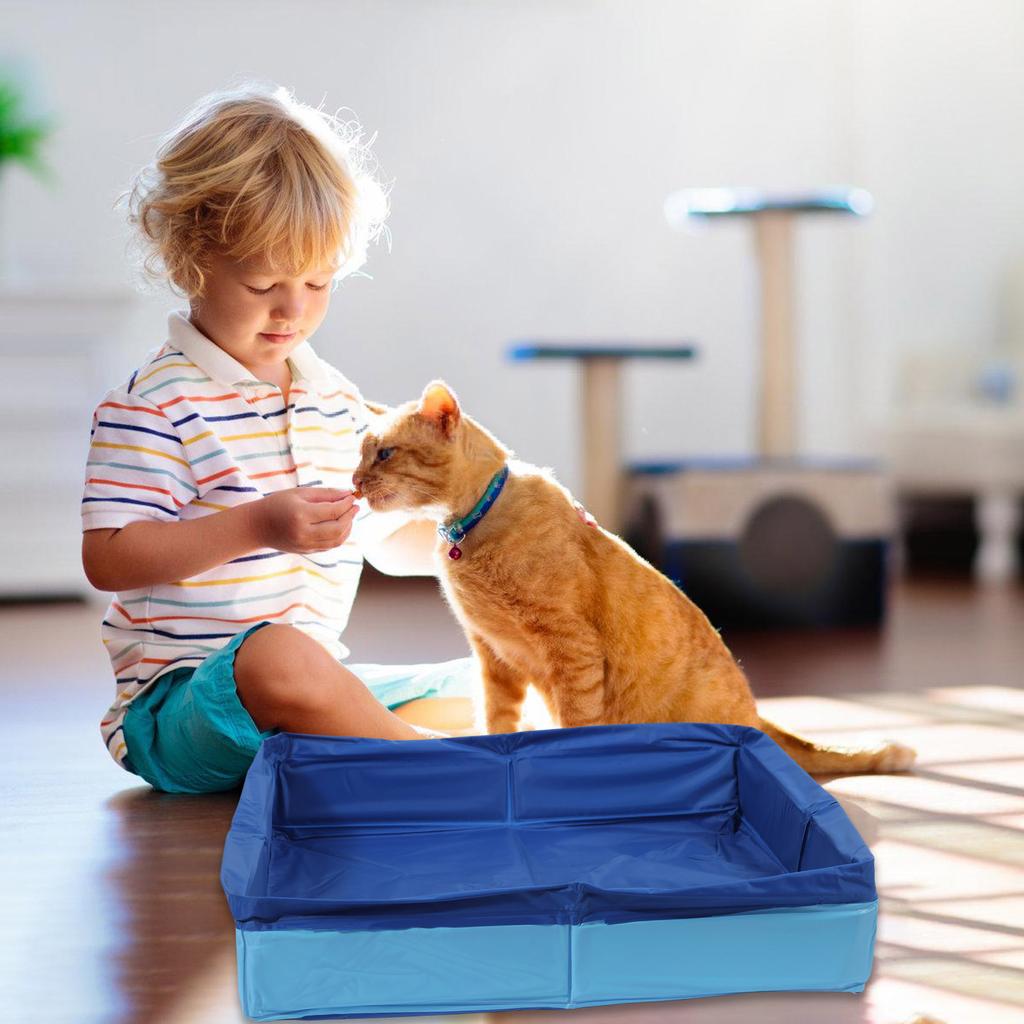 Portable Dog Pool PVC Pet Bathtub Collapsible Swimming Pool For Small Dogs And Cats Indoor Outdoor Use