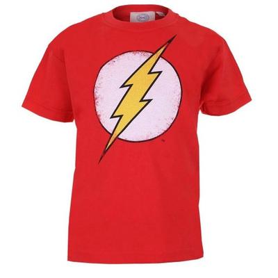 Boys Distressed Logo Cotton T-Shirt