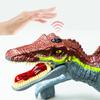 RC Dinosaur Toy Vivid Look Realistic Spinosaurus Model Simulated Walking Creative Early Education Smart Toy Infrared Remote Control Kids Electric