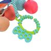 Baby Stroller Hanging Toy Detachable Soft Cloth Sensory Hand Grab Ball Infant Car Seat Toy
