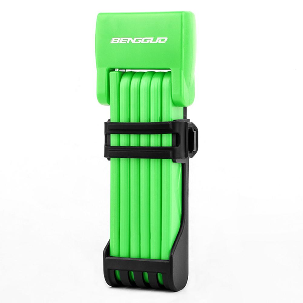 Fiets Vouwslot Hoge Beveiliging Fiets Vouwslot Anti-Diefstal MTB Racefiets Slot voor Motorfiets Scooter E-Bike