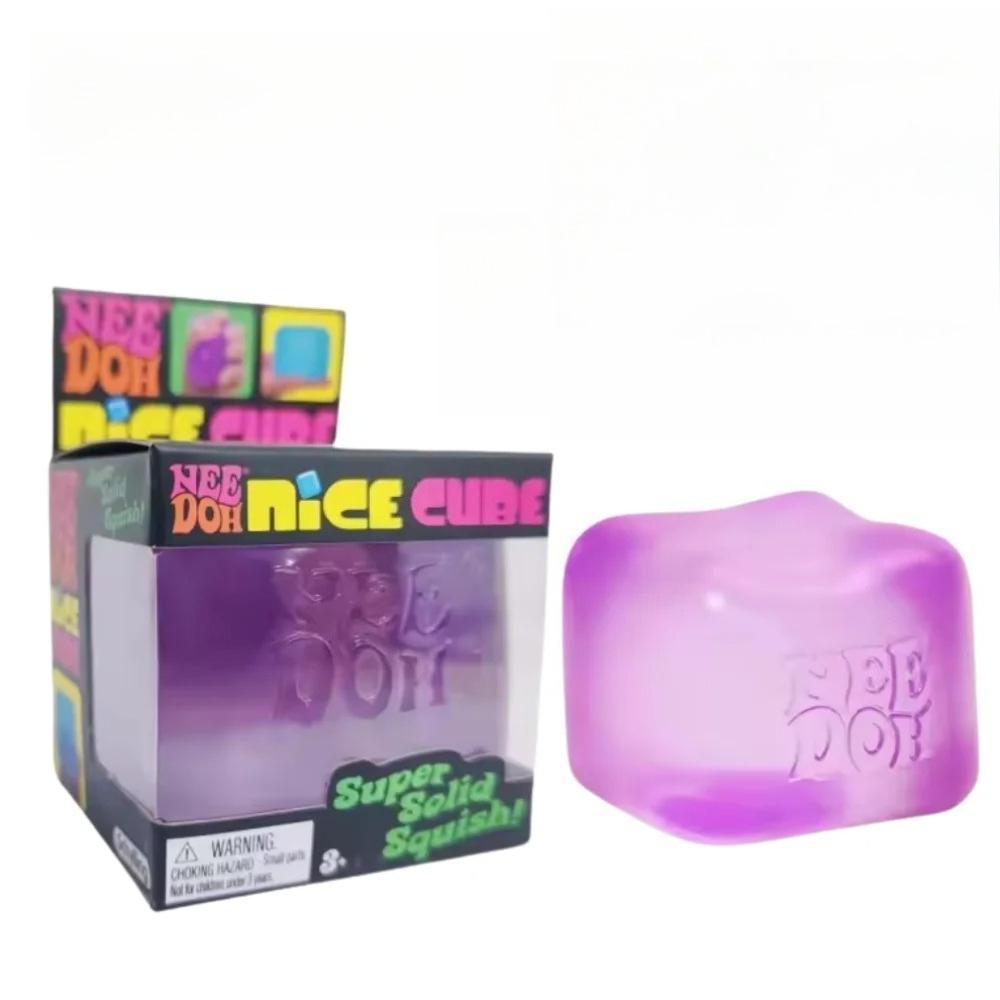2026 Schylling Needoh Nice Cube Sensory Fidget Cube Stress Relief Anxiety Sensory Tool for Focus ADHD Office Desk Calming Gadget