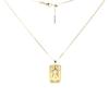Nordic Solomon Tarot Card Necklace: Trendy Punk Hip Hop Style with Diamond Square Choker for Men and Women