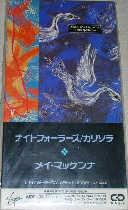 

CD MAE MCKENNA - Nightfallers VJDP105PROMO Virgin 1988 Japan Pop Used