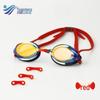 Colorful HD Electroplated Unisex Swimming Goggles - Waterproof, Anti-Fog, Small Frame, Comfortable for Diving and Training