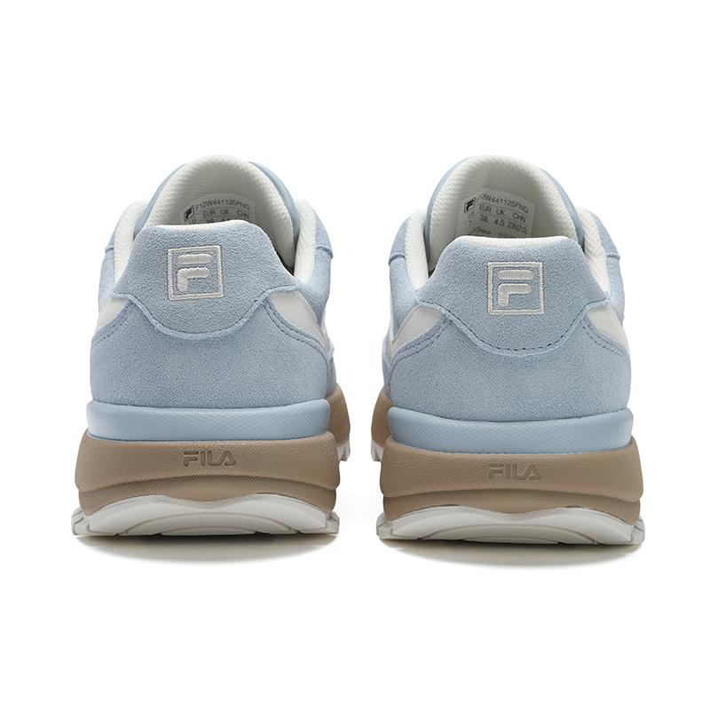 FILA Lune Modern Comfortable Durable Low-Top Casual Shoes Women sneaker Mist-Blue F12W441125FNG