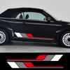 Kit Adesivi Laterali per Portiere Auto VW Beetle Pellicola Vinilica Auto Wrap Impermeabile Adesivi in PVC Creativi per Veicoli Accessori Auto Esterni