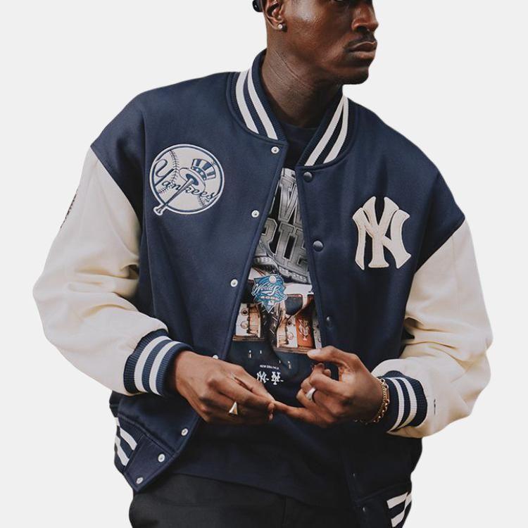 New Era SS25 New York Yankees Loose Sports Casual Long Sleeve Jacket Unisex jackets 60756030