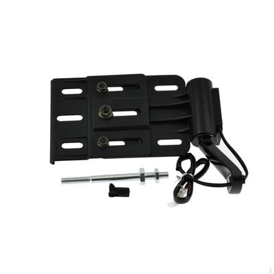 Side Mount Registration Plate Holder Easy Installation Motorcycle Frame with