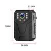 4K HD Handheld Site Enforcement Recorder Body Worn Camera Loop Recording Night Vision Waterproof with Clip for Law Enforcement