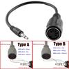Audio-Adapter 3,5-mm-Stecker auf MIDI 5-Pin-Buchse Konverter DIN 5-Pin-Buchse auf TRS 3,5-mm-Stecker Sound-Verbindungskabel VerlängerungskabelGutes Produkt