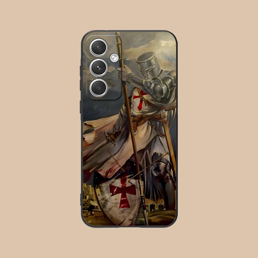 

Templar Knights Mobile Phone Case for Samsung Galaxy S26 S25 S24 S23 S22 S21 S20 Note20 Plus FE Ultra Colorful Cover Smartphone Galaxy Note20
