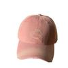 New women's baseball cap for large head sizes, soft top hat that makes the face appear smaller, with an enlarged and deepened wide brim for sun