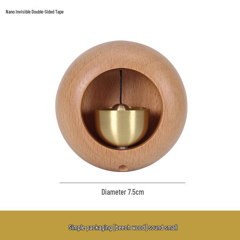 

Круглый Яйцо Дофамин Магнитный Деревянный Дверной Звонок и Декор для Холодильника 7.5 x 7.5 x 3.5 cm