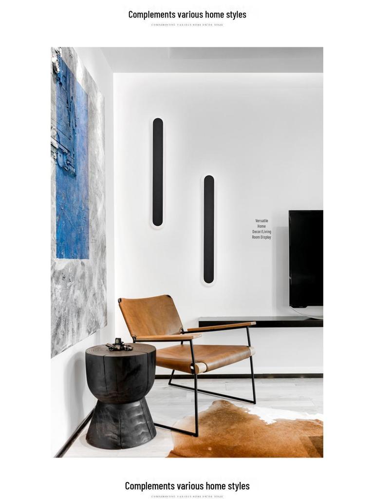 Nordic Luxury Dimmable LED Wall Lamp for Bedroom & Living Room