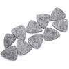 Music Felt Picks Ukulele Plectrum Guitar Plectrum Wool Felt Picks 3mm Plectrums White Black Gray Instrument Accessory(Gray)