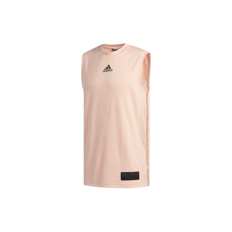 adidas Basketball Jerseys Men's Light Pink Moderate Straight Fit ED5031