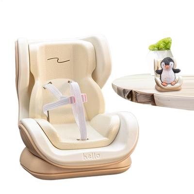 Asiento de Coche para Muñeca, Asiento de Seguridad para Rejilla de Aire de Coche para Muñecas Pequeñas, Juguete de Peluche Decorativo, Clip para Rejilla de Aire de Asiento de Coche para Áreas de Juego de Imitación Escolares, Escritorio