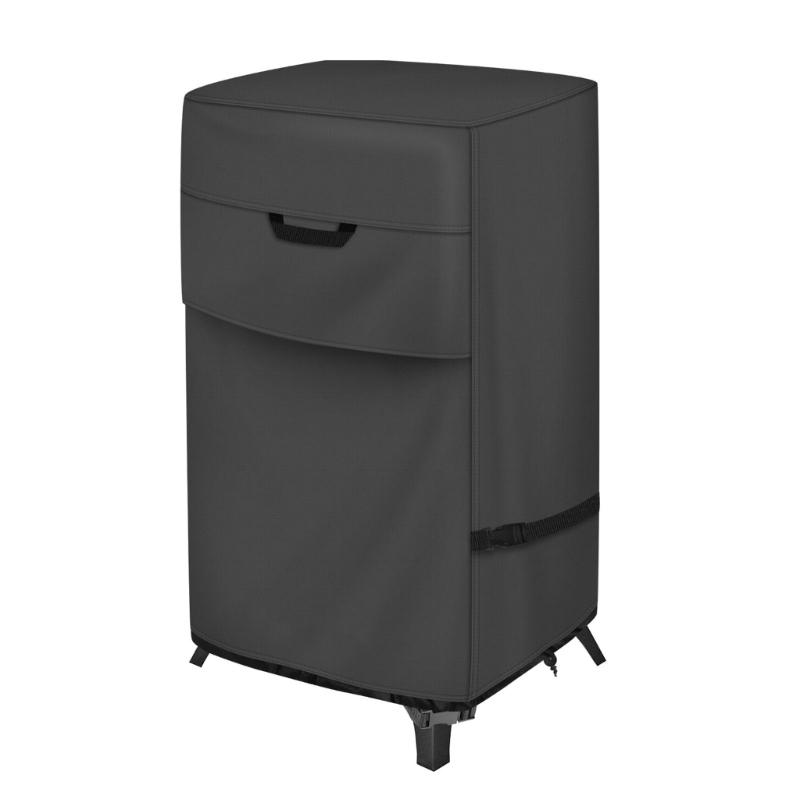 

Polyester Gas Grills Smoker Cover Full Protections Against Rain Snow Dust BBQ Grills Cover for Outdoor Cooking Equipment 24x22x43
