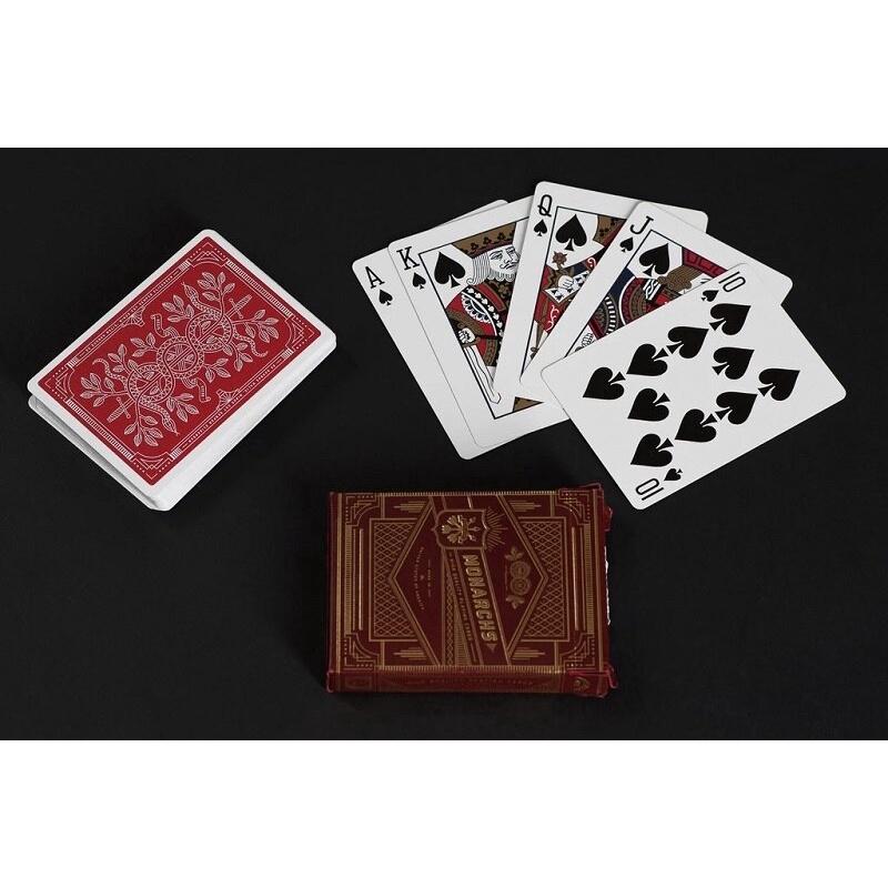 Theory11 Monarch Oyun Kartları Bisiklet Monarchs Destesi Poker Boyutu Kart Oyunları Sihir Hileleri
