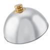 10 Inch Dome Platter Cover Stainless Steel Basting Cover Lid Food Cover Dome  Picnic Serving