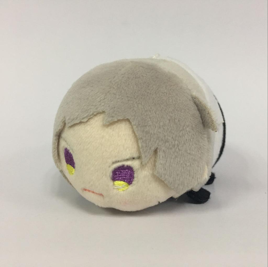 Bungou Stray Dogs Chibi Plush Keychain Atsushi Dazai Kunikida Cute Stuffed Doll Pendant Gift Toy