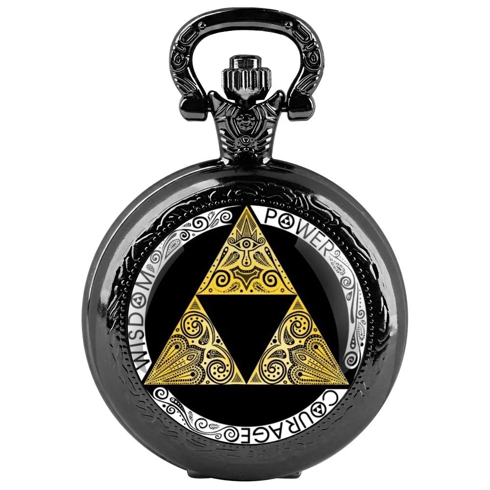 

Famous Game Vintage Glass Dome Quartz Pocket Watches with Chain Men Women s Necklace Timing Pendant Clock Children s Gifts чёрный