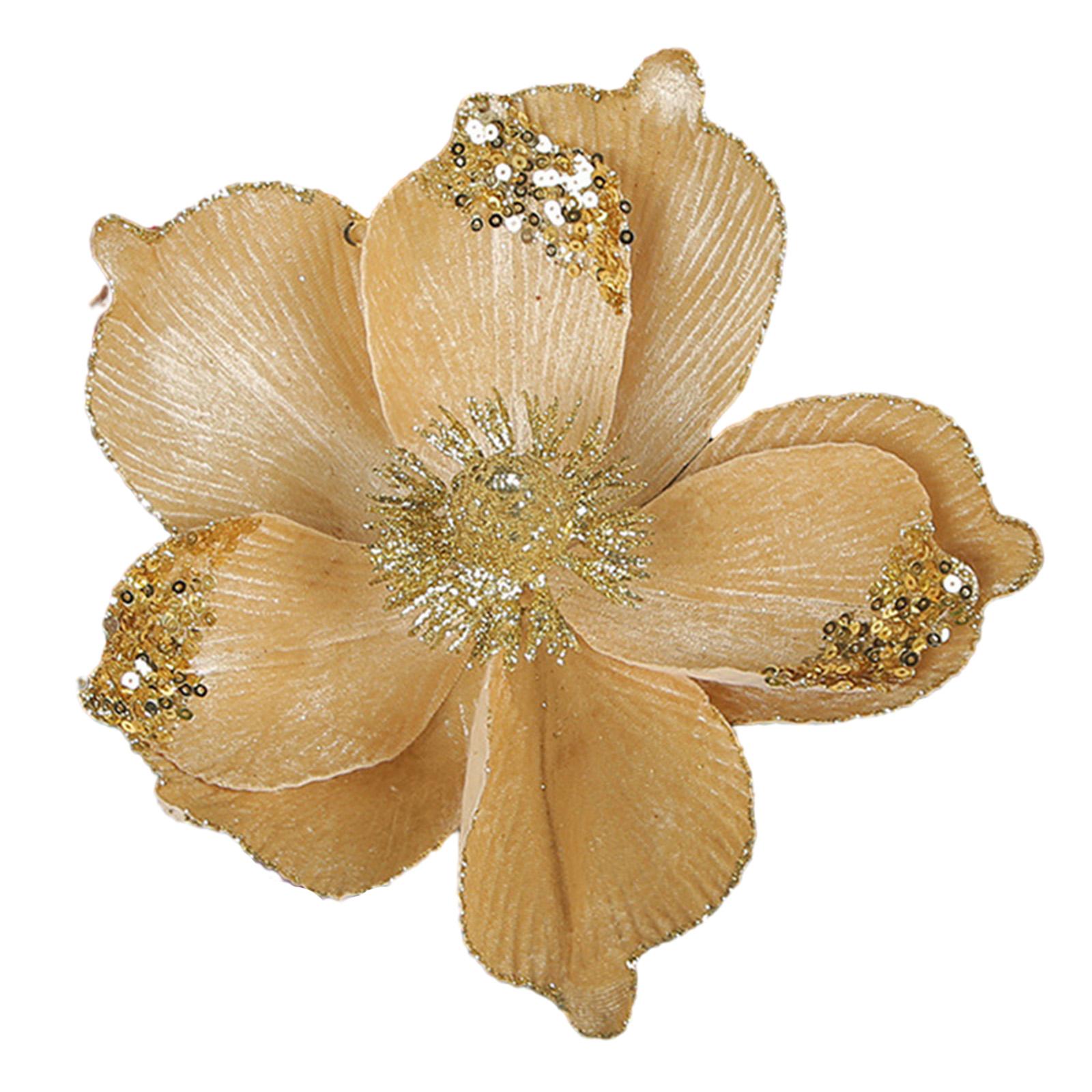 

Рождественская елка Рождественский цветок Xmas Ткань+Пластик жёлтый