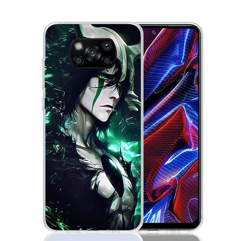 Bleach Ulquiorra Cifer 4 Phone Case For Xiaomi Poco X7 X6 X5 Pro F7 Ultra Redmi 15C 15 13 13C 12 12C 10 10A 10C 9 9A 9C 9T Cover