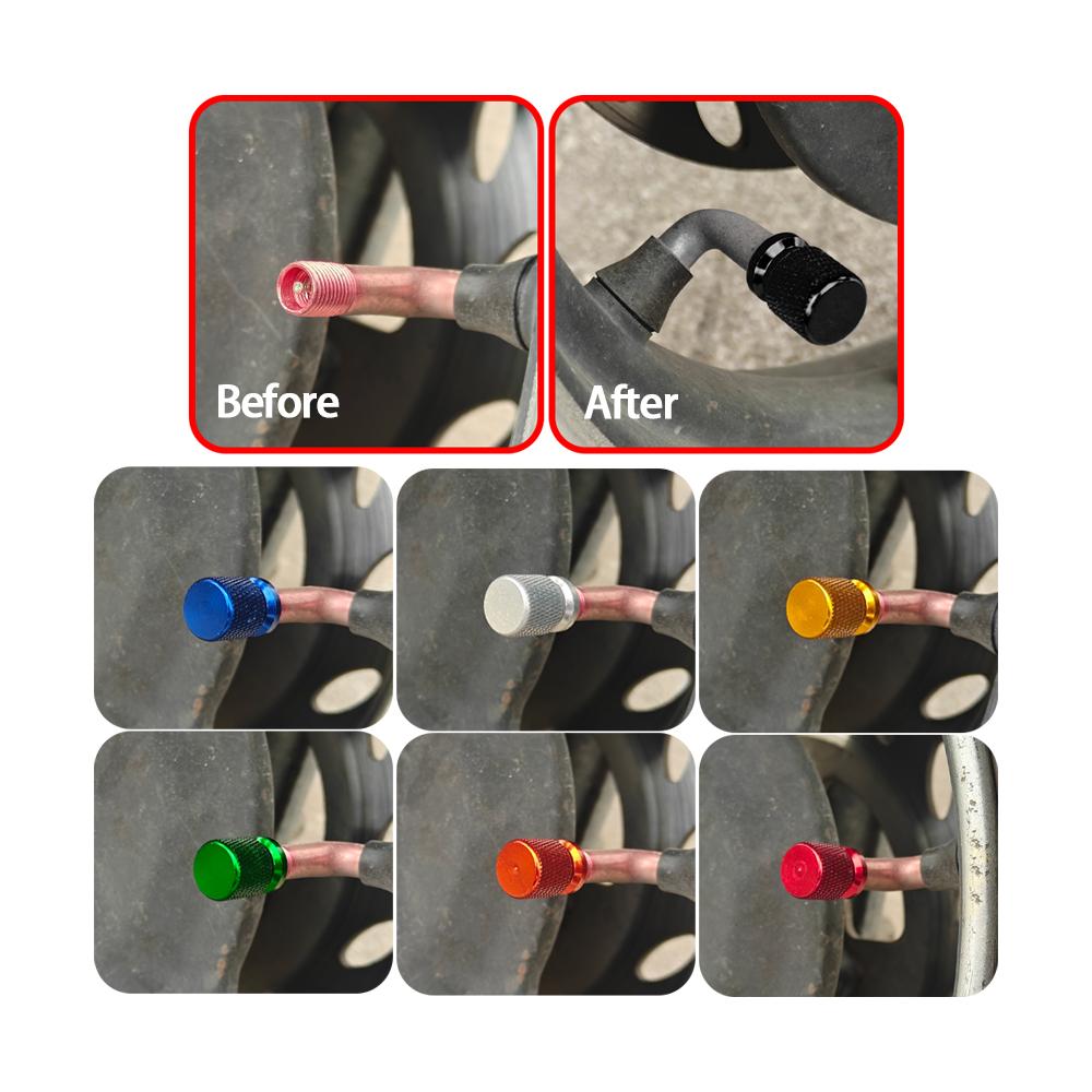 2PC Motorcycle Valve Cap for Kymco DTX 125 DTX 250 DTX 350 DTX 360 2021 2022 2023 2024 2025 2026 2027 Motorcycle Tyre Valve Cap