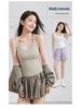 Women's Summer Tencel Lyocell U-Neck Sleeveless Knit Top