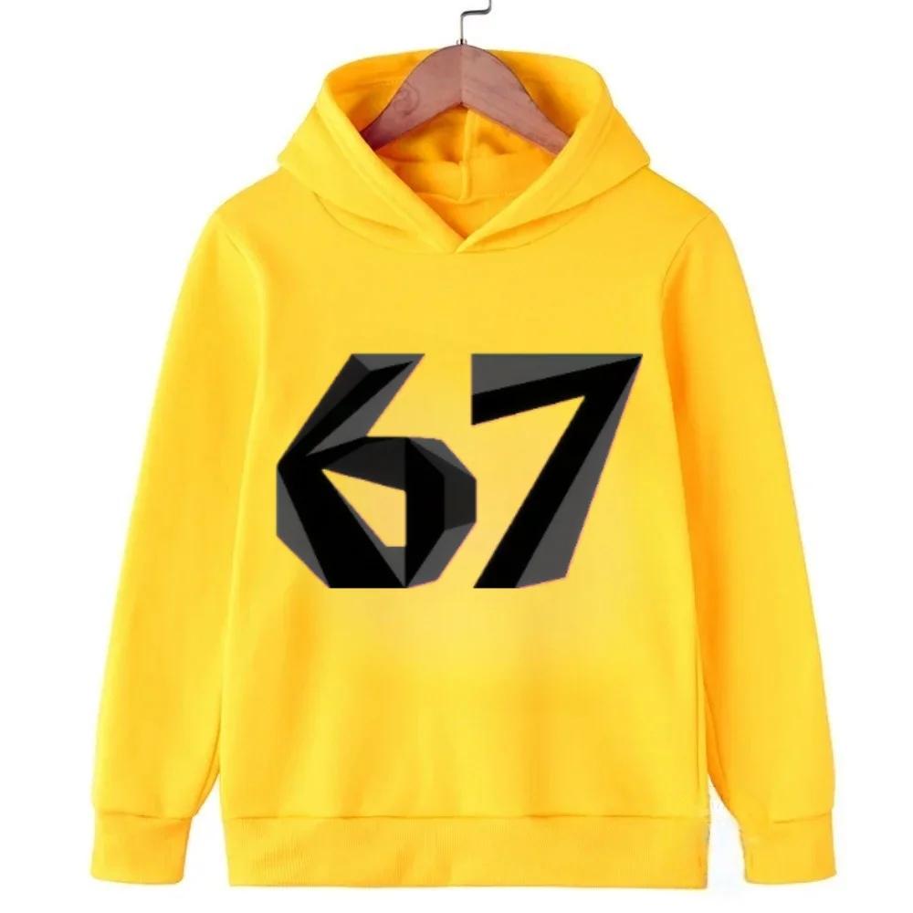 Autumn 67 Men's Hoodie Casual Women Pullover Fashion Funny Comfortable Sweatshirt Outdoor Casual Clothing