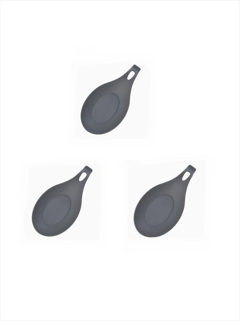Silicone Spoon Shelf Heat Resistant Spoon Holder Spoon Rest Chopstick Tray Pot Holder Utensil Spatula Holder Mat Kitchen Gadgets