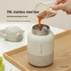 1000ML Insulated Water Bottle with Shoulder Strap